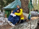 Sara Ali Khan shares a pic with Ibrahim Ali Khan. Sara Ali Khan shares a pic with Ibrahim Ali Khan.