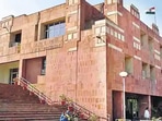 JNU administrative building.(HT file) JNU administrative building.(HT file)