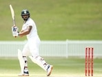 Hanuma Vihari bats for India. 