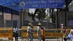 Prison officers said the decision to release the women and children came in the backdrop of rising cases of Covid-19 inside women’s jail.(HT_PRINT) Prison officers said the decision to release the women and children came in the backdrop of rising cases of Covid-19 inside women’s jail.(HT_PRINT)
