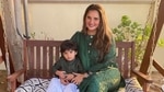 Sania Mirza with son Izhaan on Eid (Instagram/mirzasaniar) Sania Mirza with son Izhaan on Eid (Instagram/mirzasaniar)