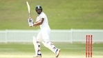 Hanuma Vihari bats for India. Hanuma Vihari bats for India.