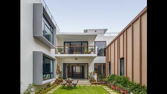 GFRG is made using recycled waste or by-products from various industries. It is used widely in Australia and the Middle-East. Nirmal S John Britto, architect of the Coimbatore home (above), says he hopes it will encourage others to adopt this greener material. (Photo: Shamanth Patil J) GFRG is made using recycled waste or by-products from various industries. It is used widely in Australia and the Middle-East. Nirmal S John Britto, architect of the Coimbatore home (above), says he hopes it will encourage others to adopt this greener material. (Photo: Shamanth Patil J)