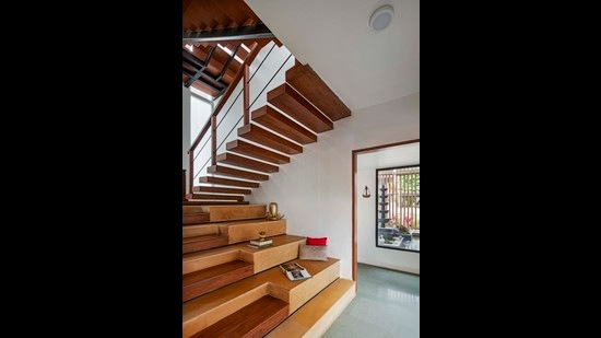 Interior view. Interior view.