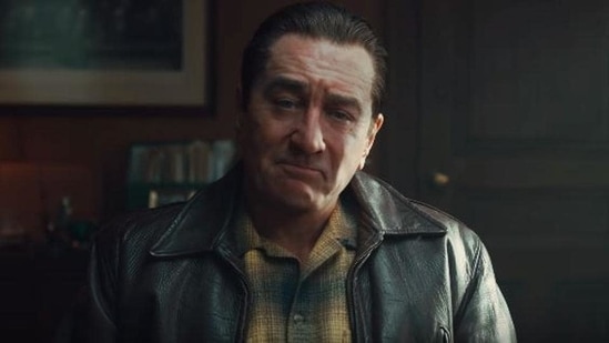 Robert De Niro in a still from The Irishman.