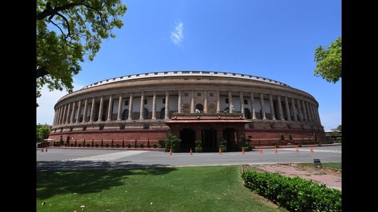 Leader of Opposition in the Rajya Sabha Mallikarjun Kharge last week asked chairman Venkaiah Naidu to allow online meetings as many key subjects and issues are pending. (Mohd Zakir/HT Archive)