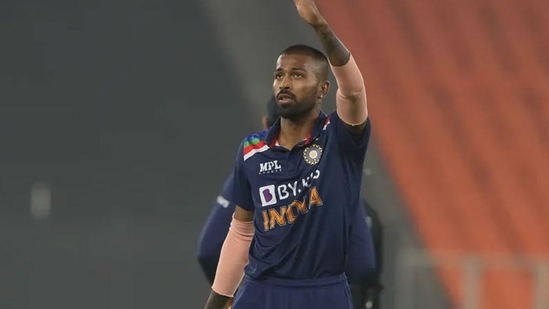 File photo of Hardik Pandya(BCCI)