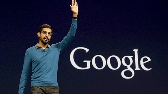 Google chief executive Sundar Pichai said that the company is proud to support the immigrants working in the US.(AP File Photo)