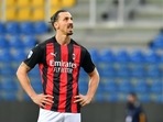 FILE PHOTO: AC Milan's Zlatan Ibrahimovic.