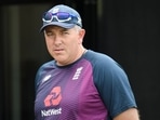 FILE PHOTO: England head coach Chris Silverwood during nets.