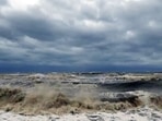 High tides form in the sea due to the formation of cyclone Tauktae, in Eriyad, Chavakkad and Kaipa Mangalam on Saturday. (ANI Photo) High tides form in the sea due to the formation of cyclone Tauktae, in Eriyad, Chavakkad and Kaipa Mangalam on Saturday. (ANI Photo)