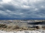 High tides form in the sea due to the formation of cyclone Tauktae, in Eriyad, Chavakkad and Kaipa Mangalam on Saturday. (ANI Photo) High tides form in the sea due to the formation of cyclone Tauktae, in Eriyad, Chavakkad and Kaipa Mangalam on Saturday. (ANI Photo)