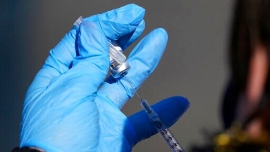 FILE - In this March 19, 2021, file photo, a nurse fills a syringe with COVID-19 vaccine at a mass vaccination site.(AP) FILE - In this March 19, 2021, file photo, a nurse fills a syringe with COVID-19 vaccine at a mass vaccination site.(AP)