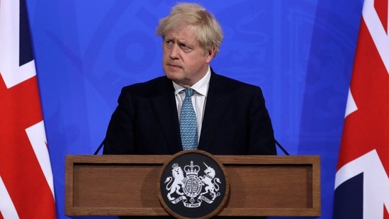 "I do not believe we need to delay our roadmap," Britain's prime minister Boris Johnson said. (AFP)