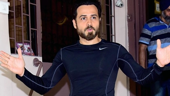 Bollywood actor Emraan Hashmi spotted at Bandra in Mumbai.