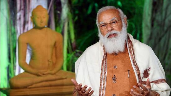 Today, when we are shaken, depressed and some are even losing hope, we need him to give us strength and courage, vision and determination (PIB Photo) Today, when we are shaken, depressed and some are even losing hope, we need him to give us strength and courage, vision and determination (PIB Photo)