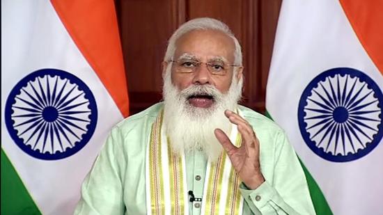 Prime Minister Narendra Modi directed officials to come up with a distribution plan for ensuring oxygen and power supply to rural areas as the cases have surged in villages as well. (ANI) Prime Minister Narendra Modi directed officials to come up with a distribution plan for ensuring oxygen and power supply to rural areas as the cases have surged in villages as well. (ANI)