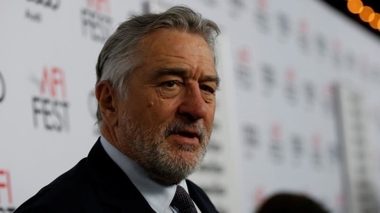 Robert De Niro injured his leg off-set in Oklahoma and had to fly back to New York.(REUTERS)