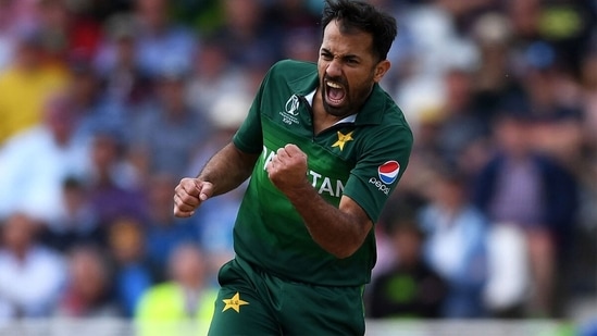 Wahab Riaz during the 2019 World Cup. (Getty Images)