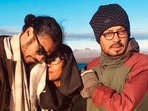 Babil Khan with Sutapa Sikdar and Irrfan Khan. Babil Khan with Sutapa Sikdar and Irrfan Khan.