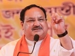 File photo of BJP chief JP Nadda.(HT Photo) File photo of BJP chief JP Nadda.(HT Photo)