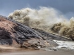 Four people have died and 73 villages across six districts in Karnataka have been destroyed by the cyclone according to the state disaster management agency. In picture - Rough sea weather conditions in Mangaluru.(PTI) Four people have died and 73 villages across six districts in Karnataka have been destroyed by the cyclone according to the state disaster management agency. In picture - Rough sea weather conditions in Mangaluru.(PTI)