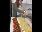 The image shows a woman showing the viral spaghetti hack.(Facebook/@josh and lisa) The image shows a woman showing the viral spaghetti hack.(Facebook/@josh and lisa)