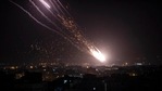 Rockets are launched from the Gaza Strip towards Israel.(AP) Rockets are launched from the Gaza Strip towards Israel.(AP)