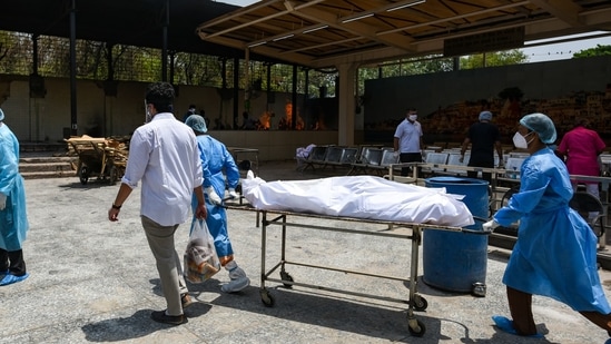 The incident happened at Netaji Subhas Sanatorium Covid Hospital in Kalyani. (Amal KS / HT Photo/Representative Image) The incident happened at Netaji Subhas Sanatorium Covid Hospital in Kalyani. (Amal KS / HT Photo/Representative Image)