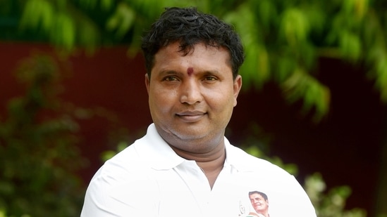  Congress (IYC) Srinivas BV, at IYC headquarters in New Delhi,(PTI)