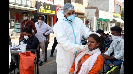 The state health department has inoculated 34 lakh eligible beneficiaries of which 6.7 lakh have received the second dose. The state health department has inoculated 34 lakh eligible beneficiaries of which 6.7 lakh have received the second dose.