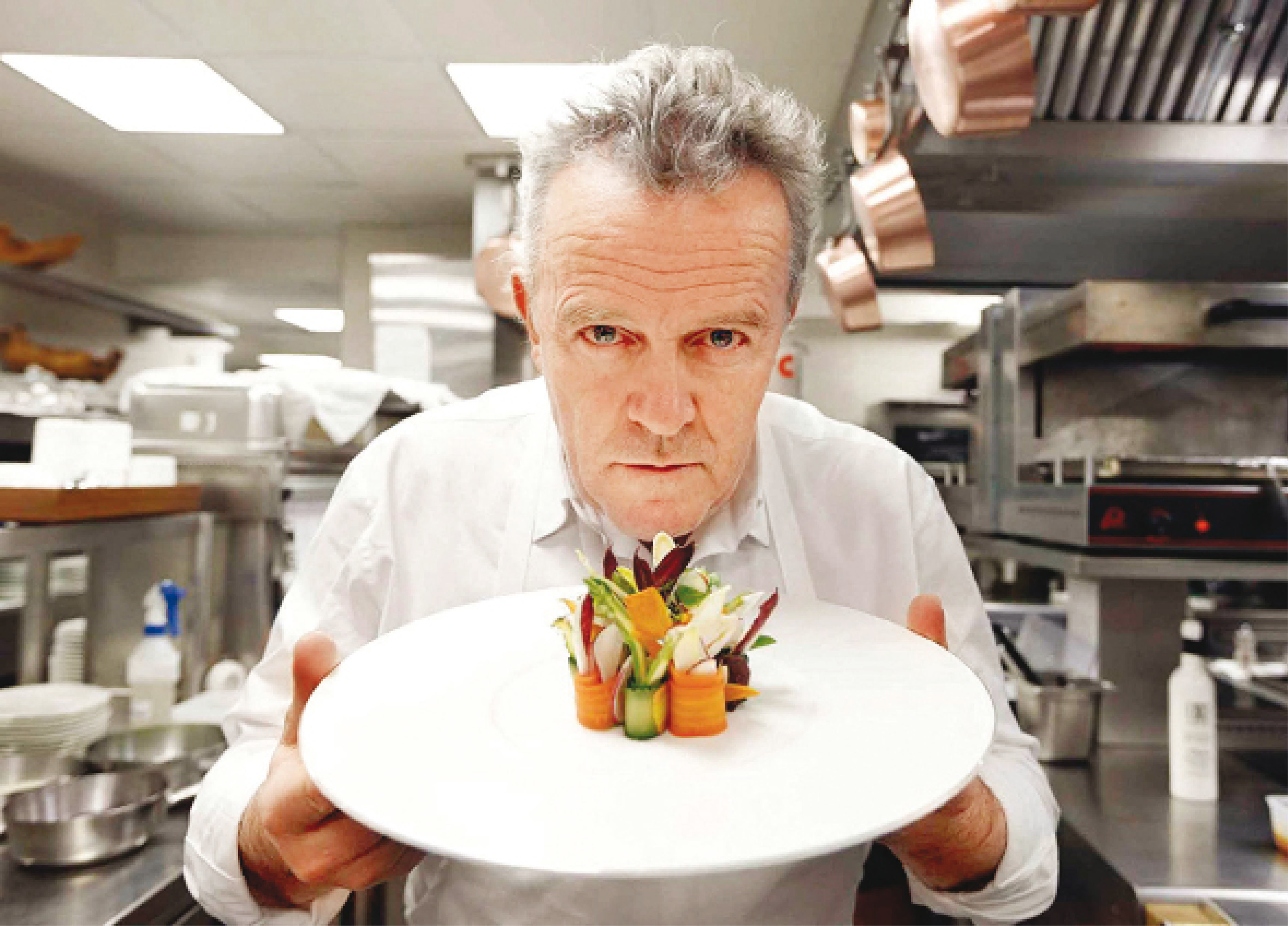 Alain Passard’s choice of taking meat off his menu was more of a culinary choice than about sustainability
