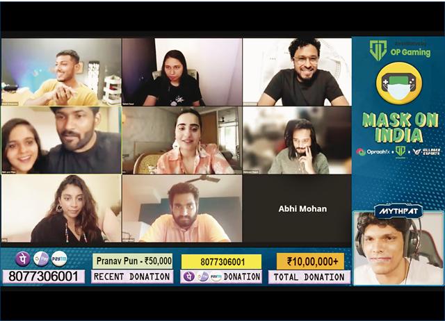 The livestream featured the likes of Dolly Singh, Kusha Kapila and Bhuvan Bam, among others The livestream featured the likes of Dolly Singh, Kusha Kapila and Bhuvan Bam, among others