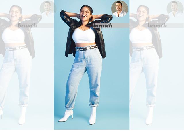 Ankita says her inhibition was about how people would look at her because she wasn’t the conventional size for a crop top-wearer; Crop top and jeans, Zara; jacket, Basque; shoes, jewellery and belt, H&M (Shivamm Paathak) Ankita says her inhibition was about how people would look at her because she wasn’t the conventional size for a crop top-wearer; Crop top and jeans, Zara; jacket, Basque; shoes, jewellery and belt, H&M (Shivamm Paathak)