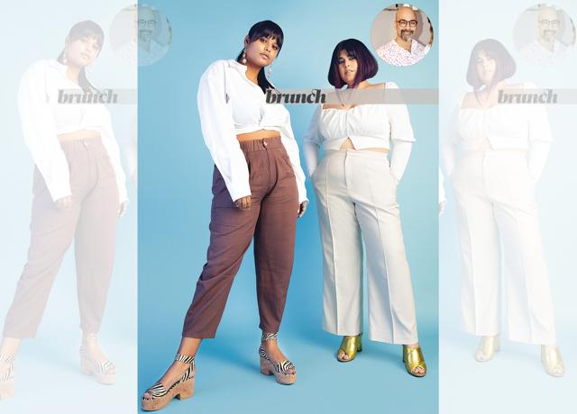 It’s only when Spardha turned 30, that she made her peace with her body and wore a crop top, while Varishita started wearing them at the age of 14 for her dance classes; Left: Top, Zara; pants, Label Sugar; earrings and shoes, H&M; Right: Top, ASOS; pants; Uniqlo; shoes, And Other Stories (Shivamm Paathak) It’s only when Spardha turned 30, that she made her peace with her body and wore a crop top, while Varishita started wearing them at the age of 14 for her dance classes; Left: Top, Zara; pants, Label Sugar; earrings and shoes, H&M; Right: Top, ASOS; pants; Uniqlo; shoes, And Other Stories (Shivamm Paathak)