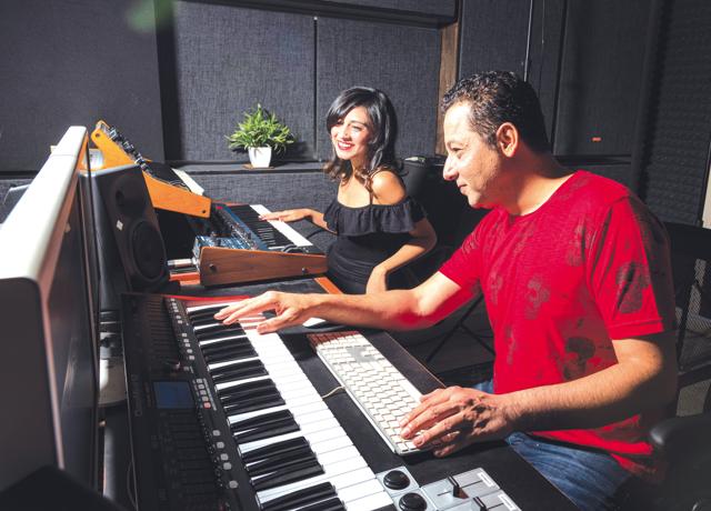 Gaurav and Tarana bonded over conversations after studio sessions, and slowly, their friendship turned to something else (Yeashu Yuvraj) Gaurav and Tarana bonded over conversations after studio sessions, and slowly, their friendship turned to something else (Yeashu Yuvraj)