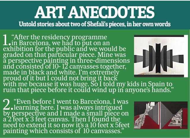 Shefali talks about her own artwork