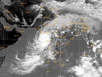 Close to a dozen districts in Rajasthan would witness heavy to very heavy rainfall on Tuesday as an impact of Cyclone Taukatae (PTI Photo) (PTI) Close to a dozen districts in Rajasthan would witness heavy to very heavy rainfall on Tuesday as an impact of Cyclone Taukatae (PTI Photo) (PTI)