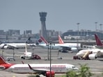 Planes are seen parked at Mumbai airport (File Photo) Planes are seen parked at Mumbai airport (File Photo)
