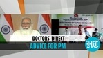 PM Modi interacted with doctors amid apparent slowdown in second Covid wave (PMO) PM Modi interacted with doctors amid apparent slowdown in second Covid wave (PMO)