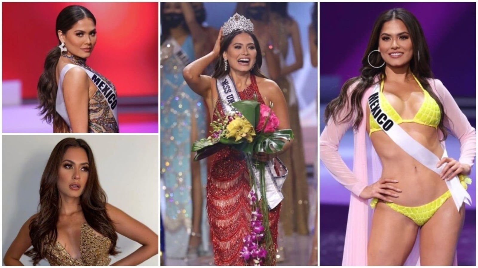Miss Universe 2020 Andrea Meza's 7 best pictures from her pageant journey