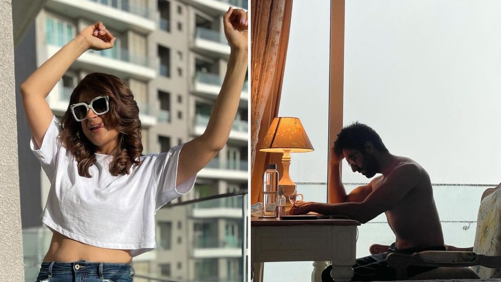 Tahira Kashyap posts shirtless photo of Ayushmann Khurrana, gives funny reply as Rochak Kohli asks ‘kapde kahan gaye’