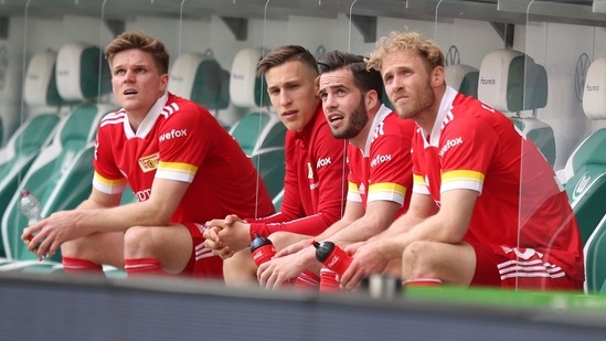 File Photo fo FC Union Berlin players,(REUTERS)
