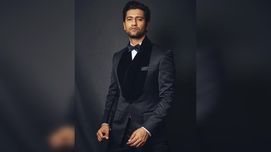 We had to start with this one. Kaushal wore this suit to IIFA awards in 2019. The actor looked handsome in shawl lapel wool and silk tuxedo which he teamed with a crisp white shirt and bow tie.(Instagram/ vickykaushal09)