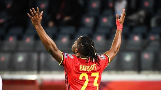 File Photo of Michy Batshuayi in action for Belgium.(Twitter)