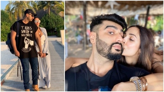Mother of two, Malaika Arora and her beau Arjun Kapoor are both fitness fanatics. Malaika leaves no stone unturned in keeping her fans updated with her fitness routine. Malaika has also played a huge role in inspiring Arjun, who has drastically lost weight.(Instagram/malaikaaroraofficial)