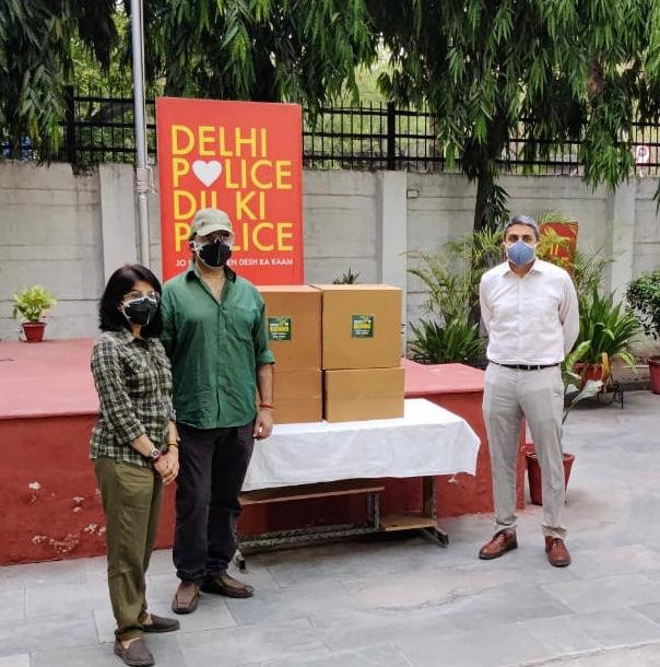 Chauhan has been providing necessities to the needy, and recently distributed the first batch of 5,000 N95 masks for the frontline workers. Chauhan has been providing necessities to the needy, and recently distributed the first batch of 5,000 N95 masks for the frontline workers.