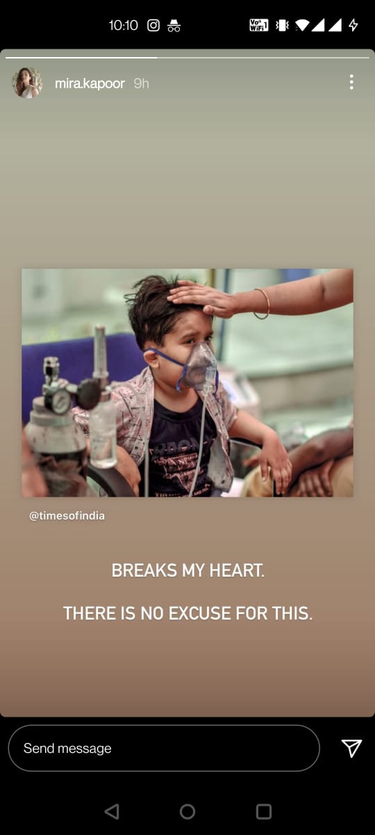 A screenshot of Mira's post. A screenshot of Mira's post.