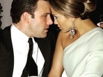 An old photograph of Ben Affleck and Jennifer Lopez from when they were engaged. (Instagram) An old photograph of Ben Affleck and Jennifer Lopez from when they were engaged. (Instagram)
