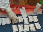 Between May 11 and 17, as many as 1,845,672 samples have been tested for the disease which has increased from 1,816,139 samples tested between May 4 and 10. In picture - A health worker testing a swab sample for Covid-19 infection. Between May 11 and 17, as many as 1,845,672 samples have been tested for the disease which has increased from 1,816,139 samples tested between May 4 and 10. In picture - A health worker testing a swab sample for Covid-19 infection.